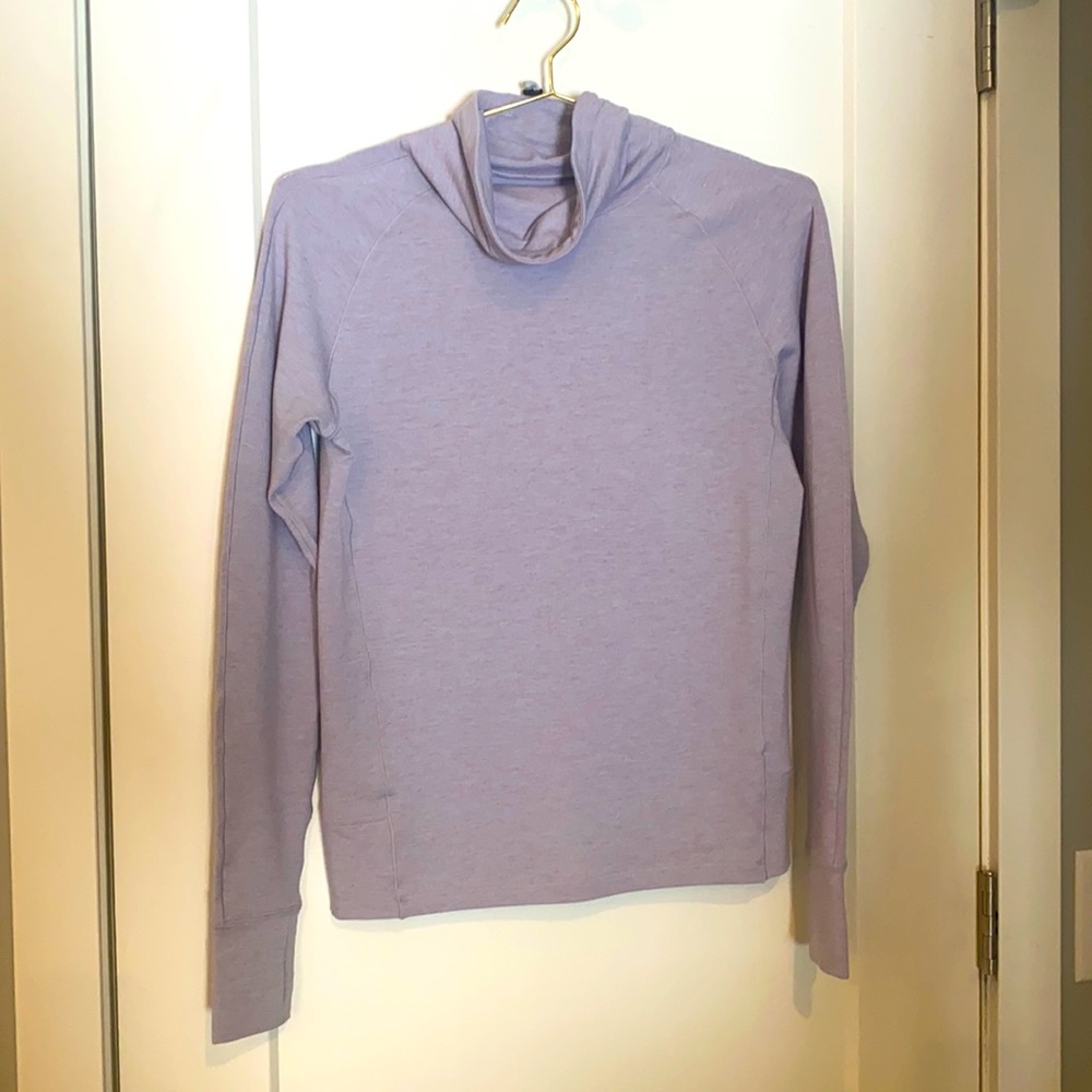 Lole Long sleeve Active Turtleneck. Violet color